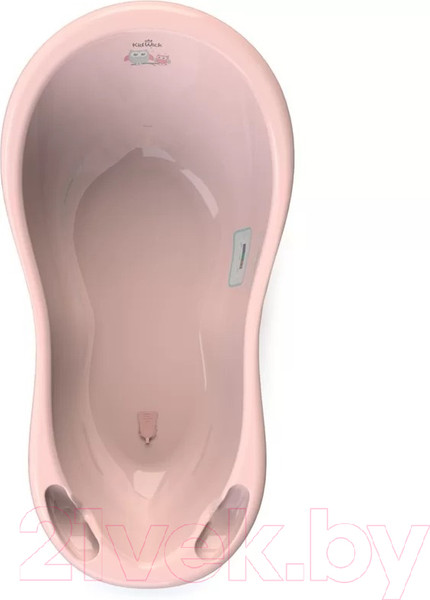 Изображение товара Ванночка детская Kidwick Шатл / KW220306 (с термометром, розовый/темно-розовый)