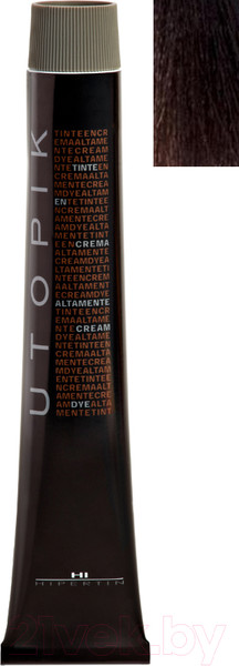 Изображение товара Крем-краска для волос Hipertin Altamente Utopik Стойкая 6/00+ (60мл, темный блондин интенсивный)