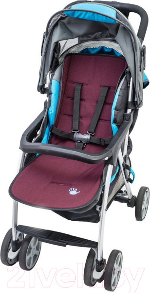 Изображение товара Вкладыш для коляски Altabebe Lifeline Polyester / AL3006 (бордовый)
