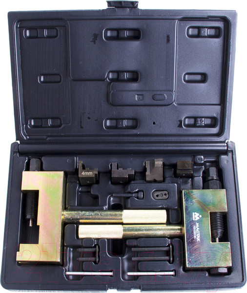 Изображение товара Набор автоинструмента Мастак Для соединения и разъединения звеньев цепи ГРМ / 103-22013C (13 предметов)