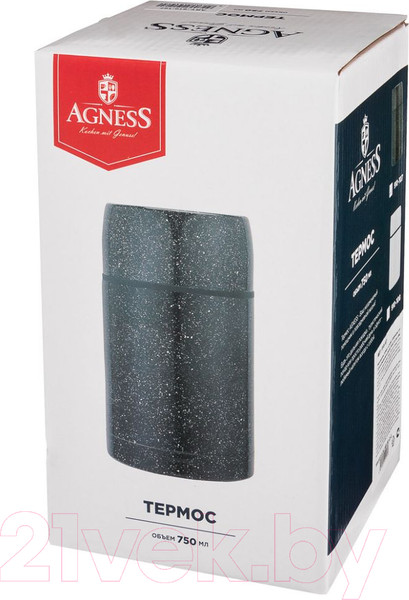 Изображение товара Термос универсальный Agness 910-107 (750мл)