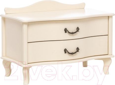 Изображение товара Тумба Импэкс Джульетта широкая 2 ящика (дуб шампань)