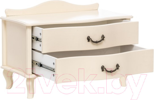 Изображение товара Тумба Импэкс Джульетта широкая 2 ящика (дуб шампань)