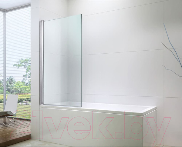 Изображение товара Стеклянная шторка для ванны Berges River 80x140 / 062102