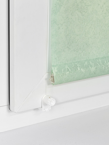 Изображение товара Рулонная штора Lm Decor Жаккард LM 66-22 85x160 (салатовый)