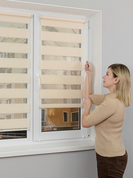 Изображение товара Рулонная штора Lm Decor ДН LB 10-160 85x160 (светло-бежевый)