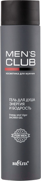 Изображение товара Гель для душа Belita Men's Club Энергия и бодрость (300мл)