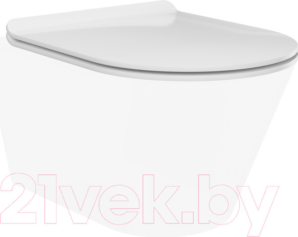 Изображение товара Сиденье для унитаза Kerama Marazzi Plaza Modern New PLMR.seat.02/WHT