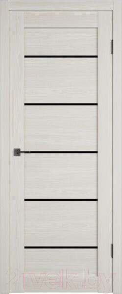 Изображение товара Дверь межкомнатная Atum Pro Х27 60х200 (Artic Oak/Black Gloss)