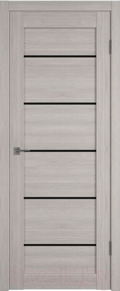 Изображение товара Дверь межкомнатная Atum Pro Х27 60х200 (Stone Oak/Black Gloss)