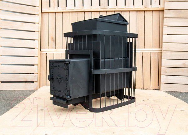 Изображение товара Печь-каменка КомфортПром Чугун закрытая 10013017