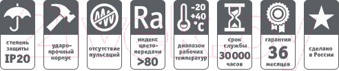 Изображение товара Светильник линейный Navigator 14 136 DPO-03-18-4K-IP20-LED-R