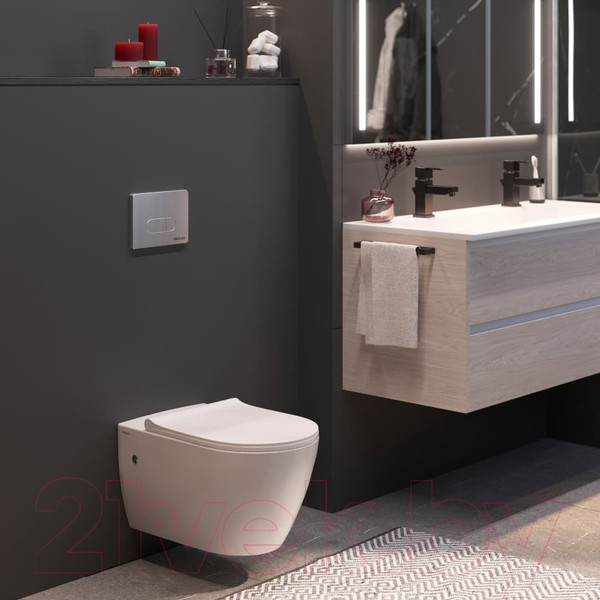 Изображение товара Унитаз подвесной с инсталляцией Berges Novum / 043216