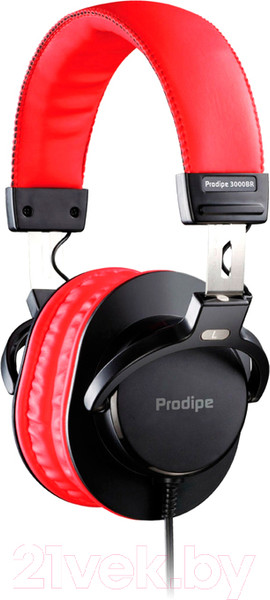 Изображение товара Наушники Prodipe 3000BR (черный/красный)