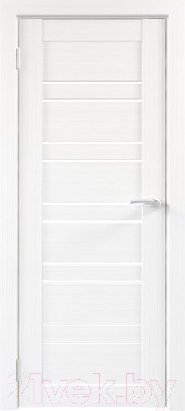 Изображение товара Дверь межкомнатная Юни Амати 25 90x200 (эшвайт/стекло белое)