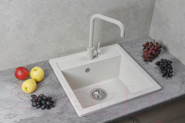 Изображение товара Мойка кухонная БелЭворс Rio (бежевый, без сифона)