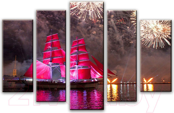 Изображение товара Картина модульная Arthata 5m-406 (130x80)