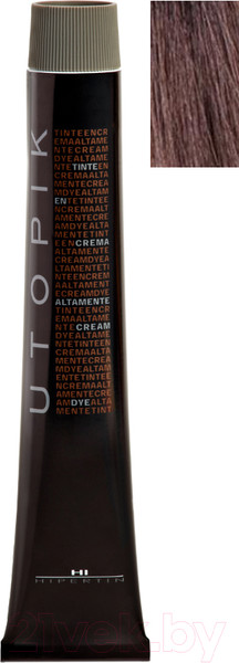 Изображение товара Крем-краска для волос Hipertin Altamente Utopik Стойкая 7/17 (60мл, пепельно-коричневый блондин)