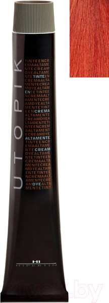 Изображение товара Крем-краска для волос Hipertin Altamente Utopik Стойкая 7/43 (60мл, блондин медно-золотистый)