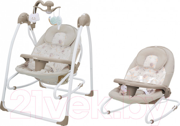 Изображение товара Качели для новорожденных INDIGO Fresh (бежевый)