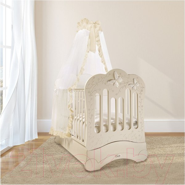 Изображение товара Детская кроватка Feretti Fms Charme (слоновая кость)