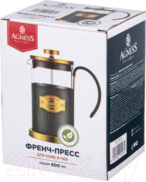 Изображение товара Френч-пресс Agness 894-103