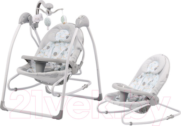 Изображение товара Качели для новорожденных INDIGO Fresh (голубой)