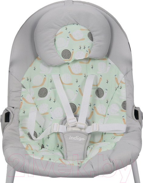 Изображение товара Качели для новорожденных INDIGO Fresh (зеленый)