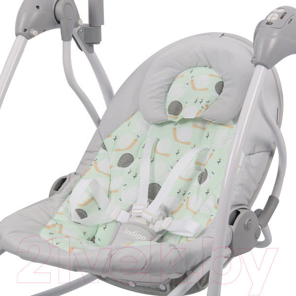 Изображение товара Качели для новорожденных INDIGO Fresh (зеленый)