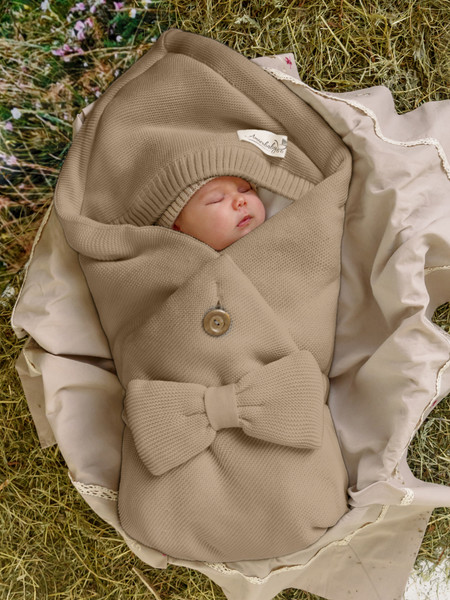 Изображение товара Конверт на выписку Amarobaby Pure Love Batic / AMARO-6003PLB-Be (бежевый)