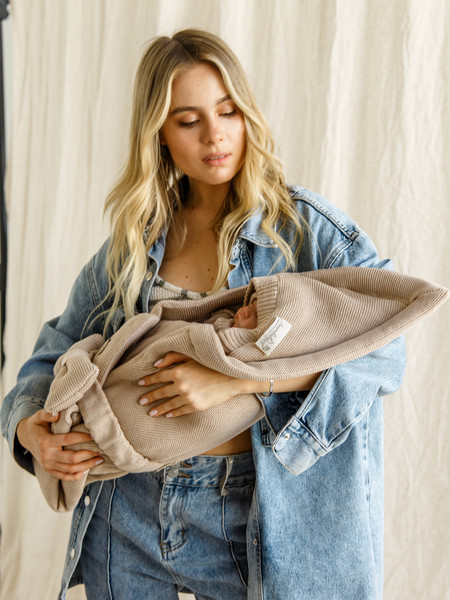 Изображение товара Конверт на выписку Amarobaby Pure Love Batic / AMARO-6003PLB-Be (бежевый)