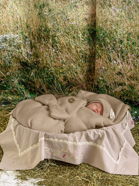 Изображение товара Конверт на выписку Amarobaby Pure Love Batic / AMARO-6003PLB-Be (бежевый)