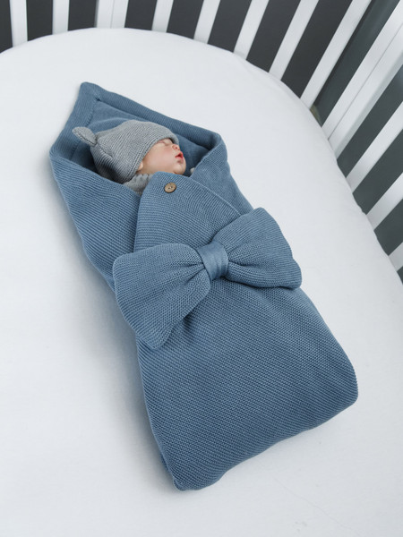 Изображение товара Конверт на выписку Amarobaby Pure Love Batic / AMARO-6003PLB-Je (джинс)