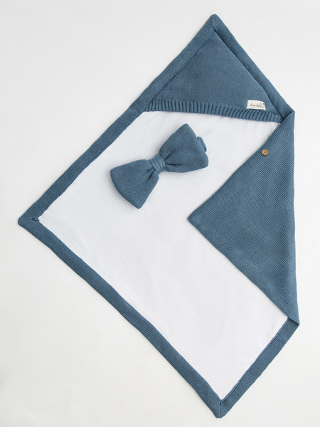 Изображение товара Конверт на выписку Amarobaby Pure Love Batic / AMARO-6003PLB-Je (джинс)