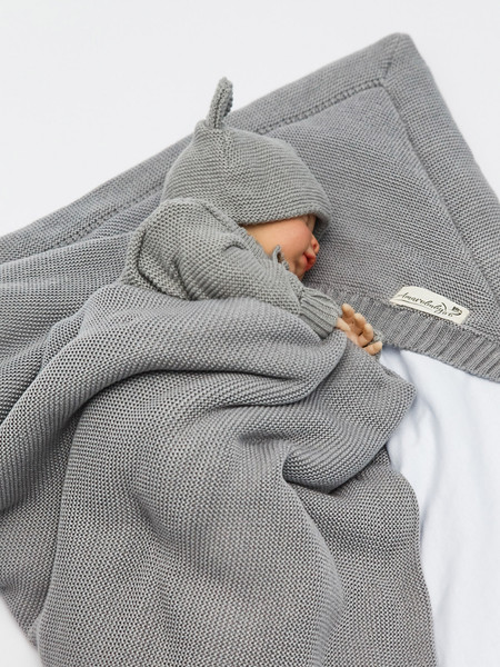 Изображение товара Конверт на выписку Amarobaby Pure Love Batic / AMARO-6003PLB-S0 (серый)