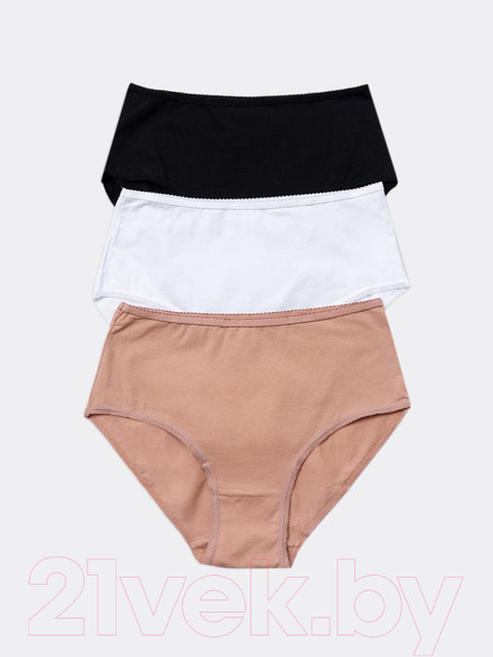 Изображение товара Комплект женских трусов Mark Formelle 412075-3 (р.118, белый)