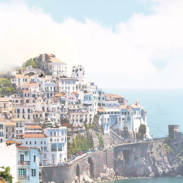 Изображение товара Фотообои листовые Citydecor Фреска Италия 3D (100x254)