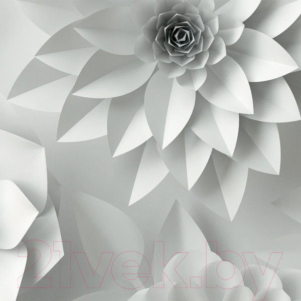 Изображение товара Фотообои листовые Citydecor Цветы модерн 3D (100x254)