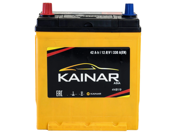 Изображение товара Автомобильный аккумулятор Kainar Asia 42 JL+ 350A / 037 26 46 03 0021 02 03 0 R (42 А/ч)
