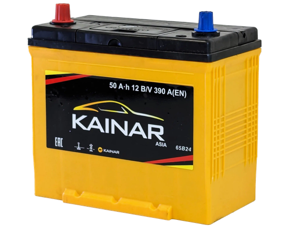 Изображение товара Автомобильный аккумулятор Kainar Asia 50 JL+ 450A / 045 24 42 03 0021 02 03 0 R (50 А/ч)