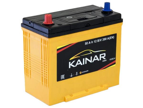 Изображение товара Автомобильный аккумулятор Kainar Asia 50 JL+ 450A / 045 24 42 03 0021 02 03 0 R (50 А/ч)