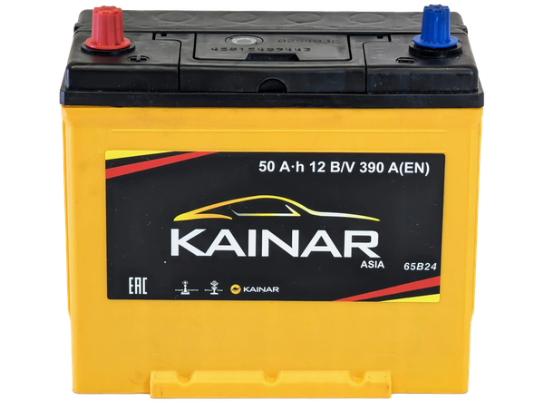 Изображение товара Автомобильный аккумулятор Kainar Asia 50 JL+ 450A / 045 24 42 03 0021 02 03 0 R (50 А/ч)