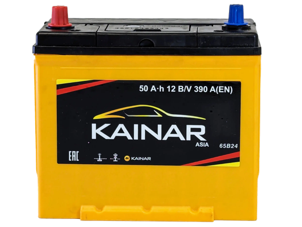 Изображение товара Автомобильный аккумулятор Kainar Asia 50 JL+ 450A / 045 24 42 03 0021 02 03 0 R (50 А/ч)
