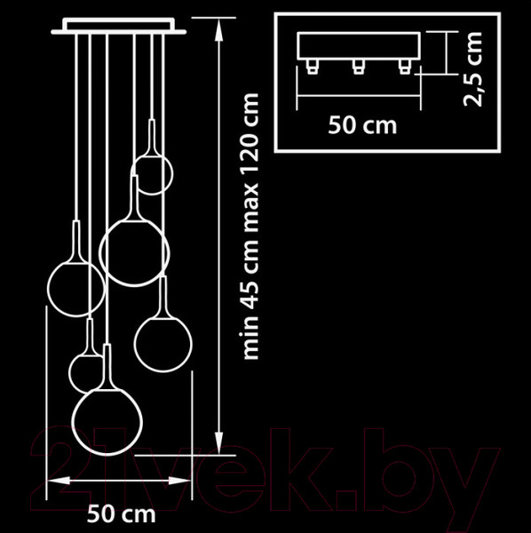 Изображение товара Люстра Lightstar Globo 813062
