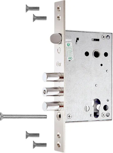 Изображение товара Замок врезной Crit А3 Ассистент (хром)