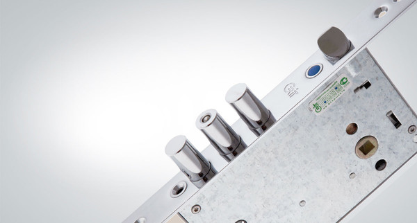 Изображение товара Замок врезной Crit А8 Ассистент (автомат, хром)