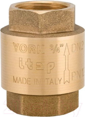 Изображение товара Обратный клапан магистральный Itap York DN15 1/2" 1030012