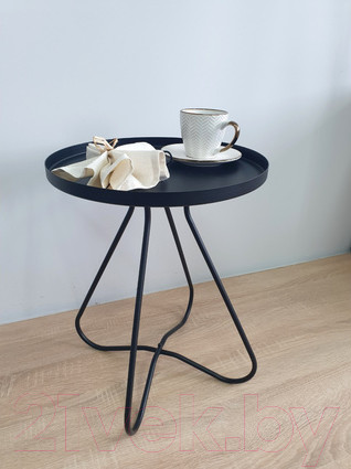 Изображение товара Журнальный столик Sheffilton SHT-CT3 (черный муар)