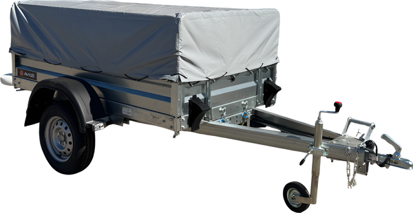 Изображение товара Прицеп для автомобиля Avtos A20M1B (2000x1300x300, R13, ресс. AL-KO, тент 400мм)