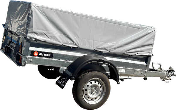 Изображение товара Прицеп для автомобиля Avtos A20M1B (2000x1300x300, R13, ресс. AL-KO, тент 400мм)